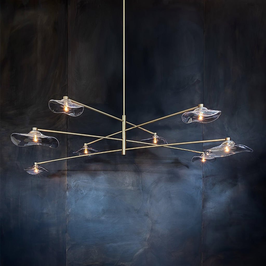 lotus-leaves-glass-chandelier-anzaz-Gold-6