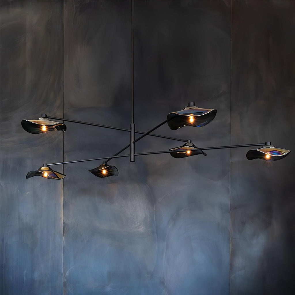 lotus-leaves-glass-chandelier-anzaz-Gold-5