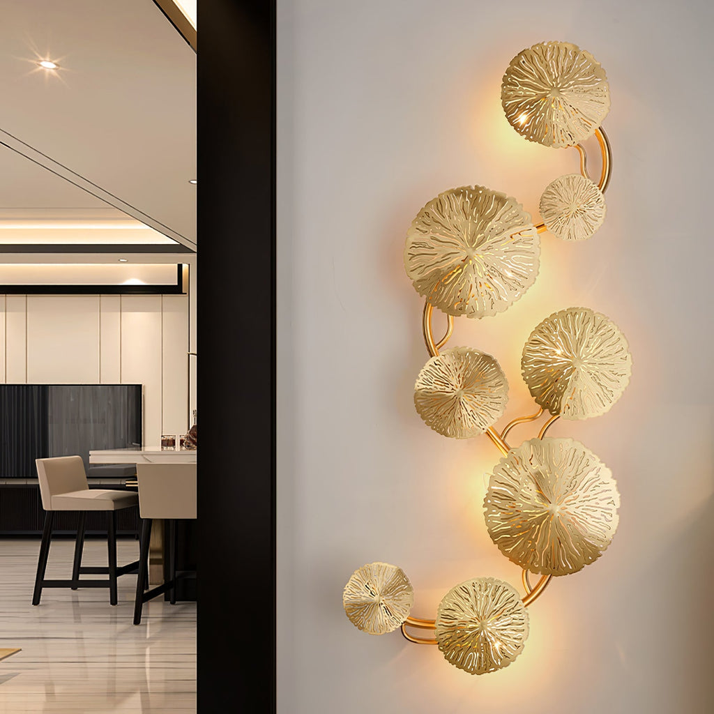 pure-copper-lotus-leaf-wall-sconce-anzaz-Stainless steel/metal-2