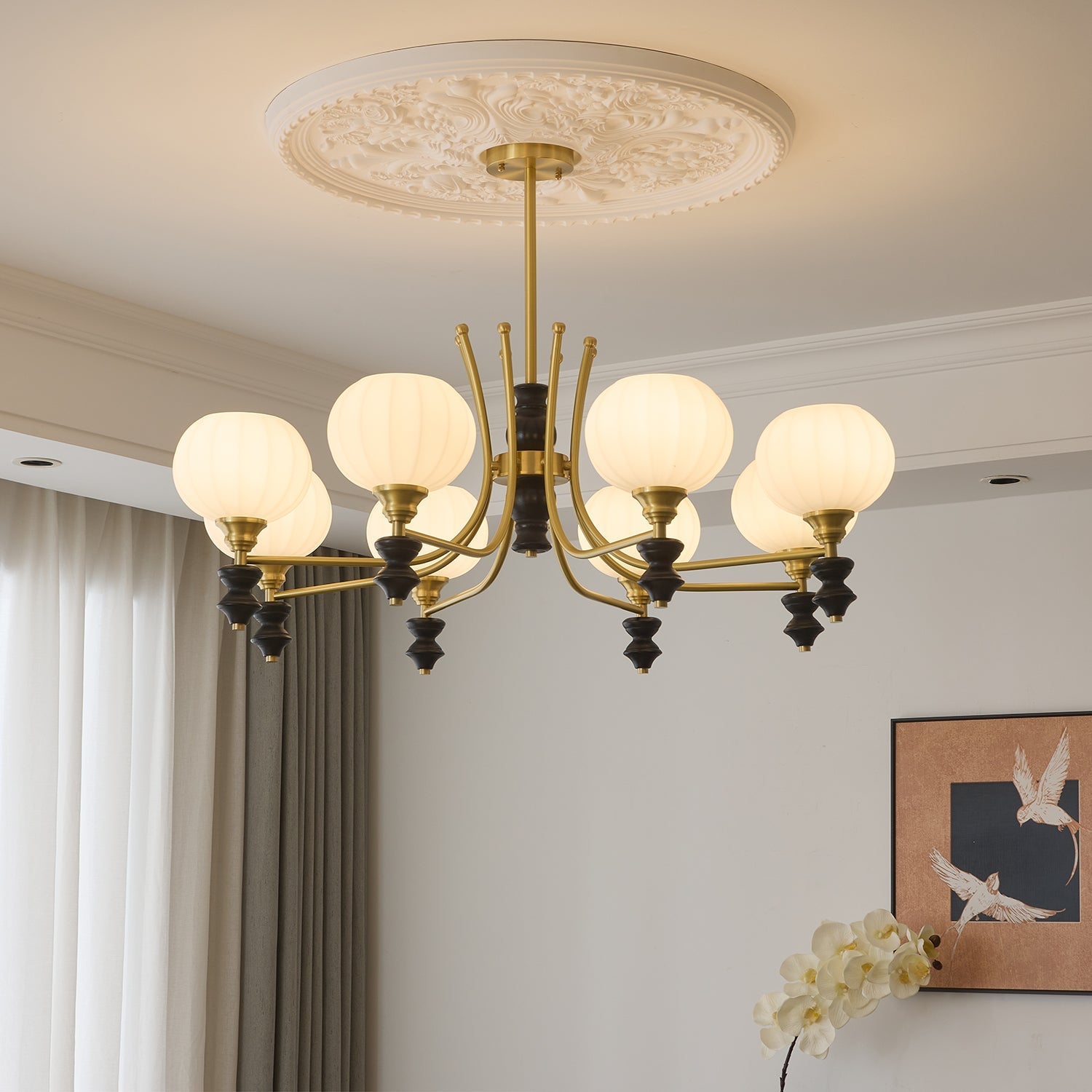 lucerna-royale-chandelier-anzaz-Walnut Color & Brass & White-2