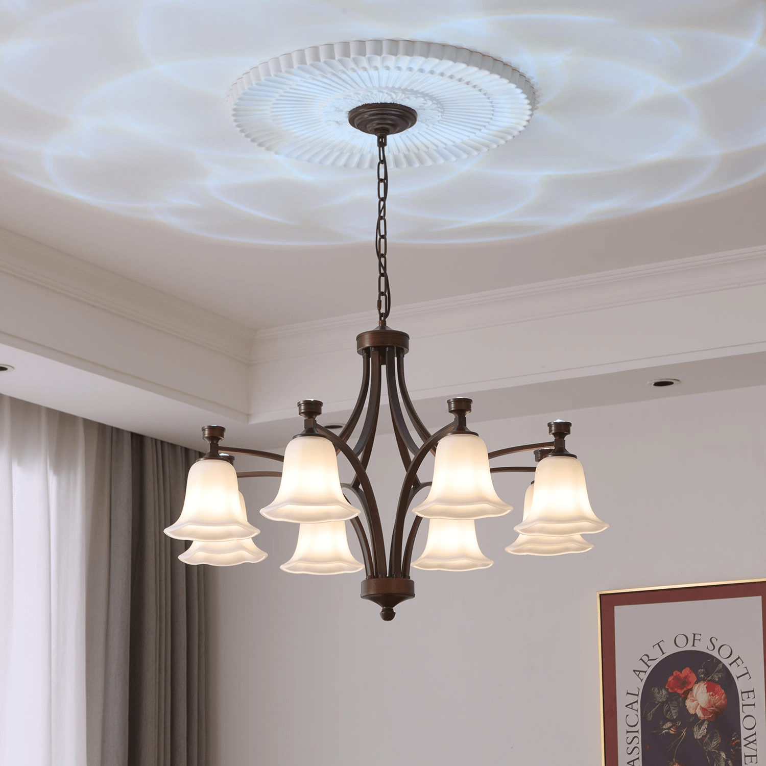 lucian-bell-chandelier-anzaz-Dark brown & White-2