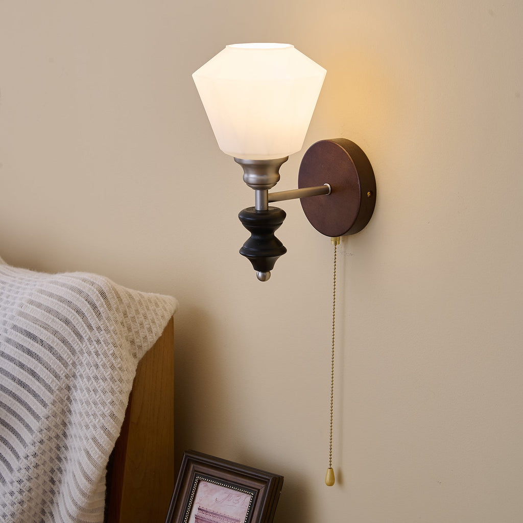 lucille-wall-lamp-anzaz-Walnut wood color & White-3