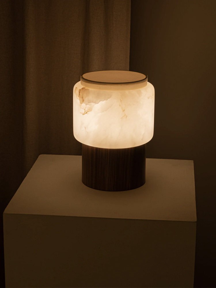 luma-core-alabaster-table-lamp-anzaz-Walnut Wood Color & White-4