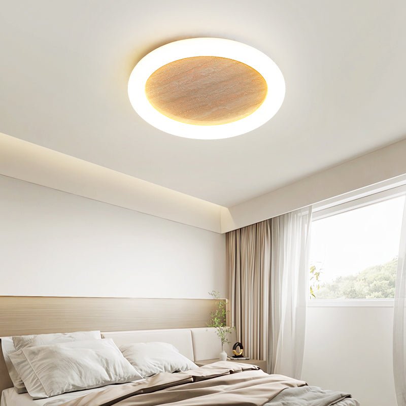 luma-sol-travertine-ceiling-light-anzaz-Yellow Travertine & White-2