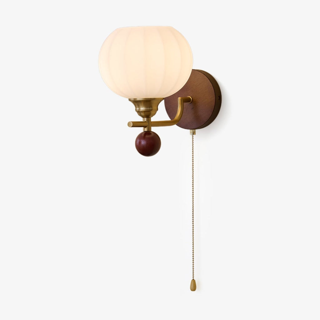 lumea-crest-wall-lamp-anzaz-Walnut wood color & Gold & White-1