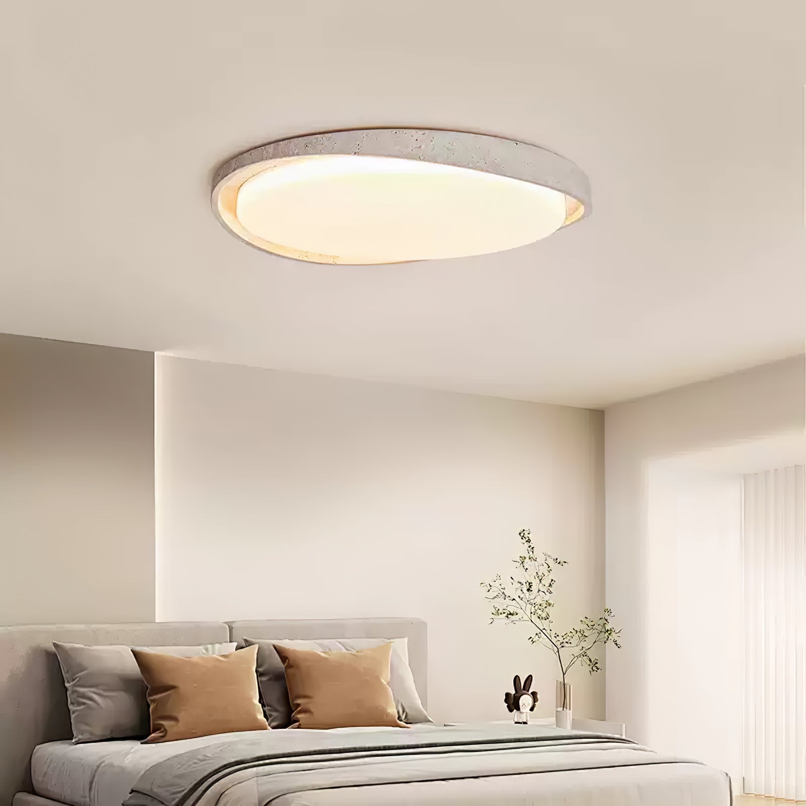 lumen-arc-ceiling-light-anzaz-Yellow Travertine & White-2