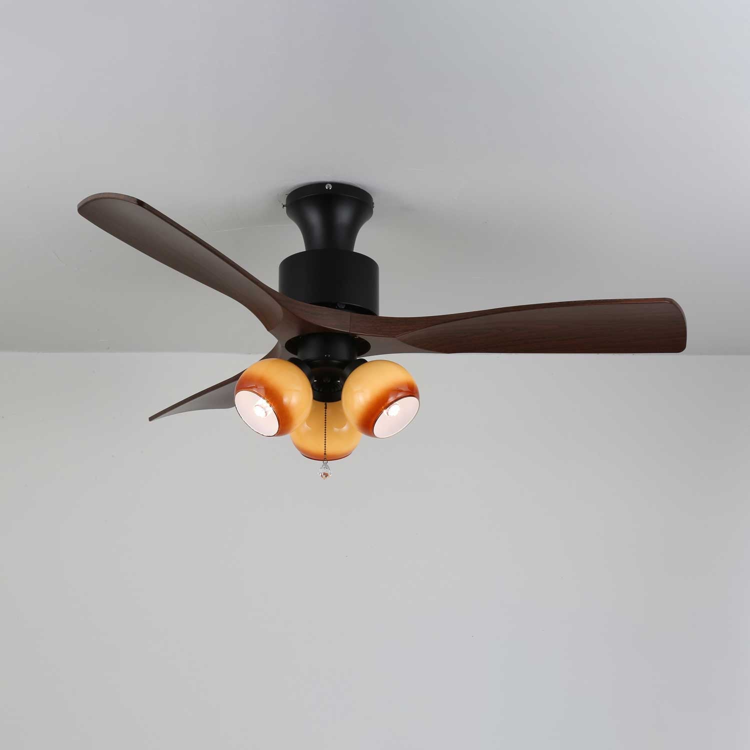 lumo-orb-ceiling-fan-light-anzaz-Orange & Walnut Wood-3