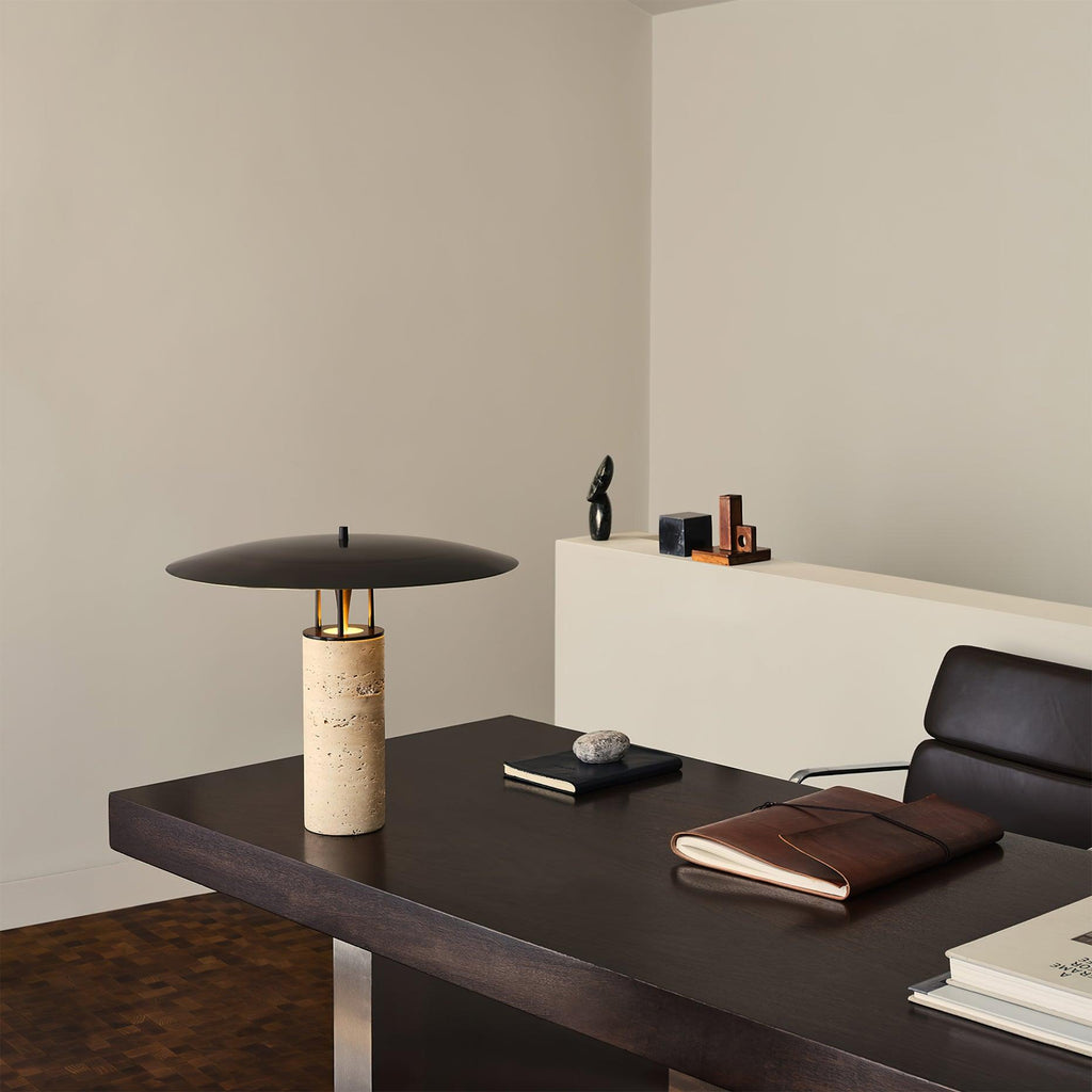 luna-table-lamp-anzaz-Warm Light & Black+Yellow travertine-5