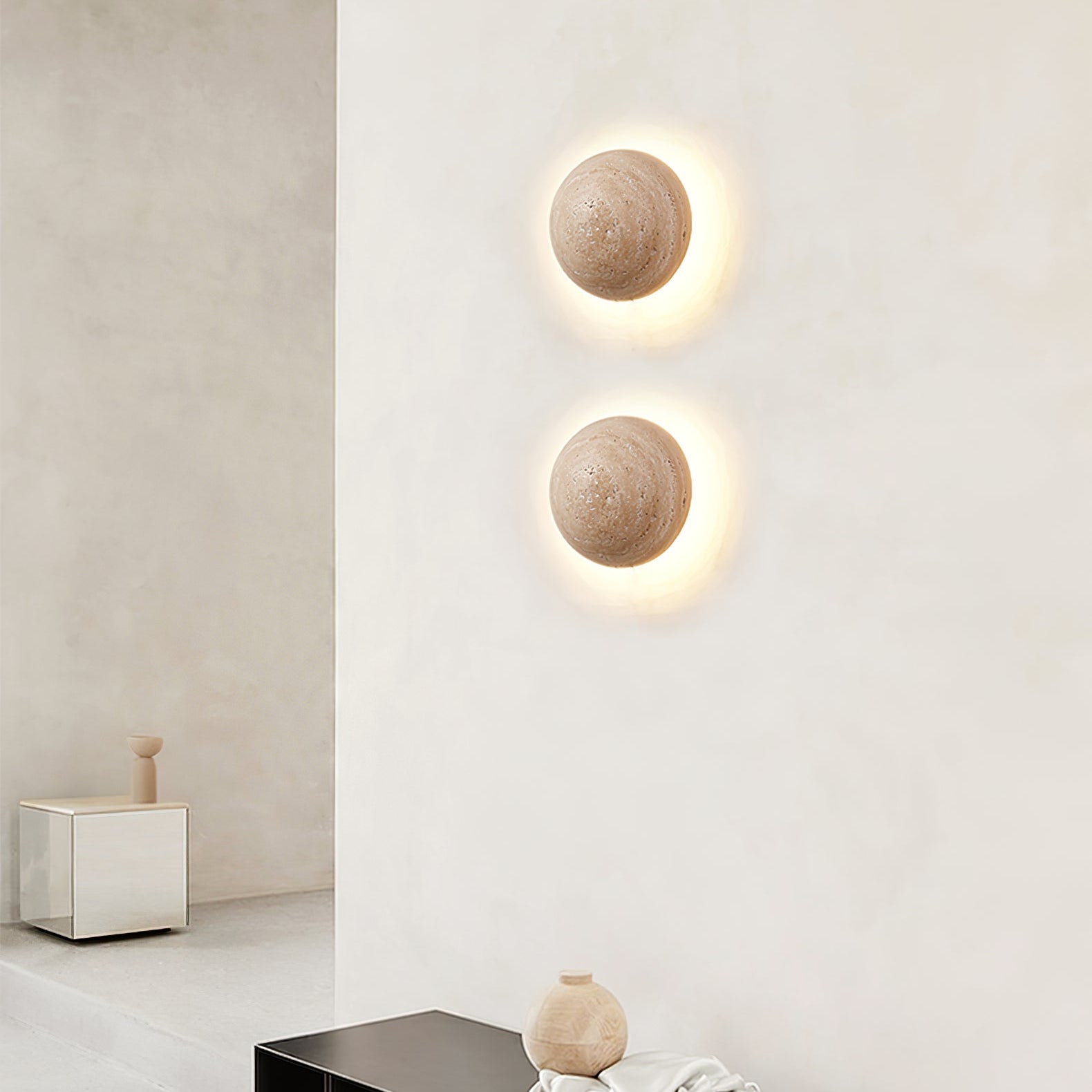 luna-travertine-wall-light-anzaz-Yellow Travertine-2