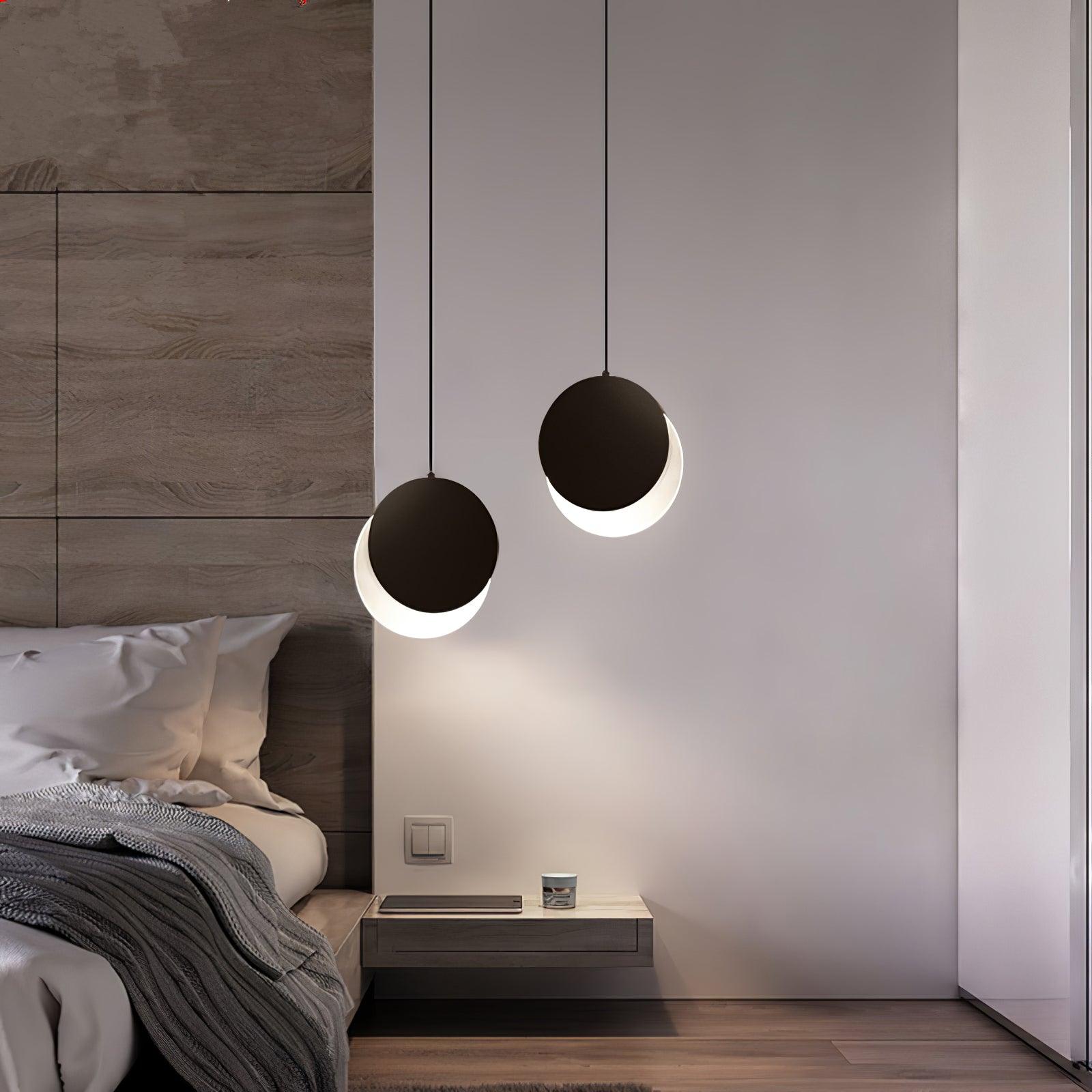 lunar-eclipse-pendant-light-anzaz-White & Black-2