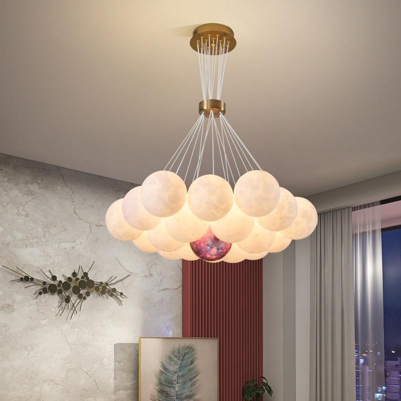 lunar-pendant-light-anzaz-White & Gold-2