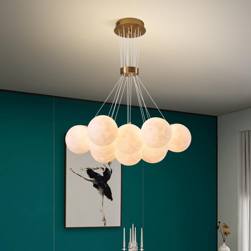 lunar-pendant-light-anzaz-White & Gold-3