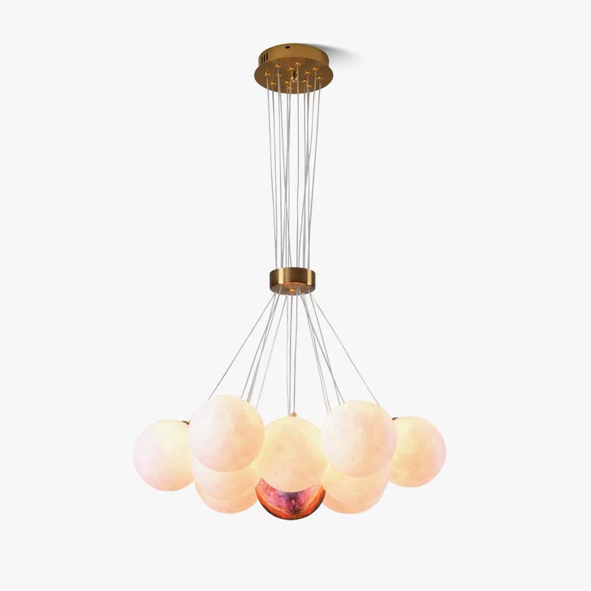 lunar-pendant-light-anzaz-White & Gold-1