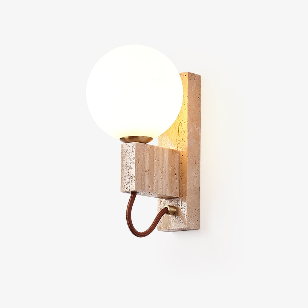 lunar-travertine-sconce-anzaz-Yellow Travertine & White-1