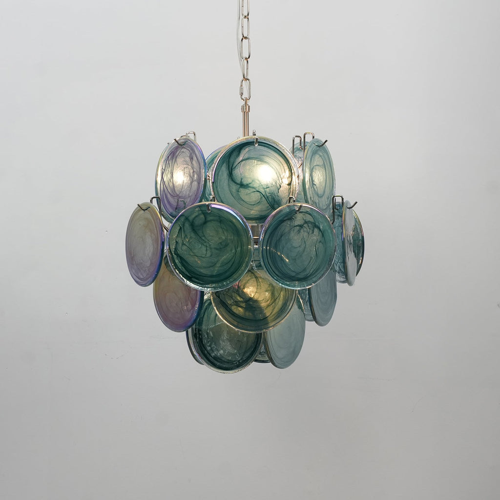 lunaria-disc-murano-chandelier-anzaz-Pink & Nickel-4