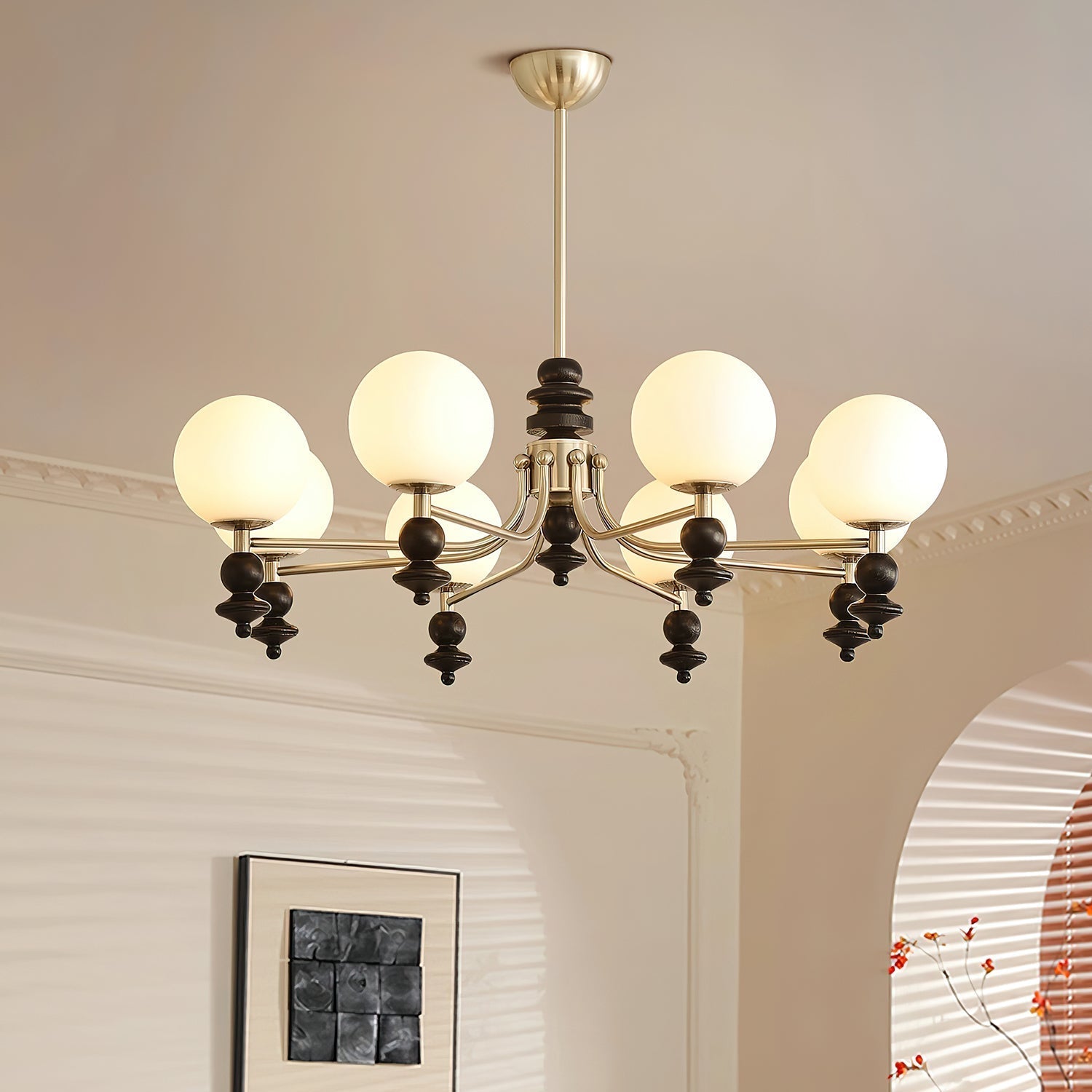 lunaris-chandelier-anzaz-Nickel & Black walnut-2