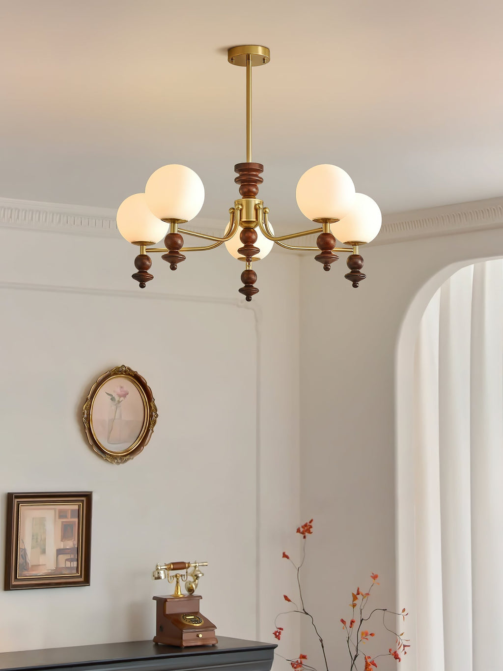 lunaris-chandelier-anzaz-Nickel & Black walnut-6