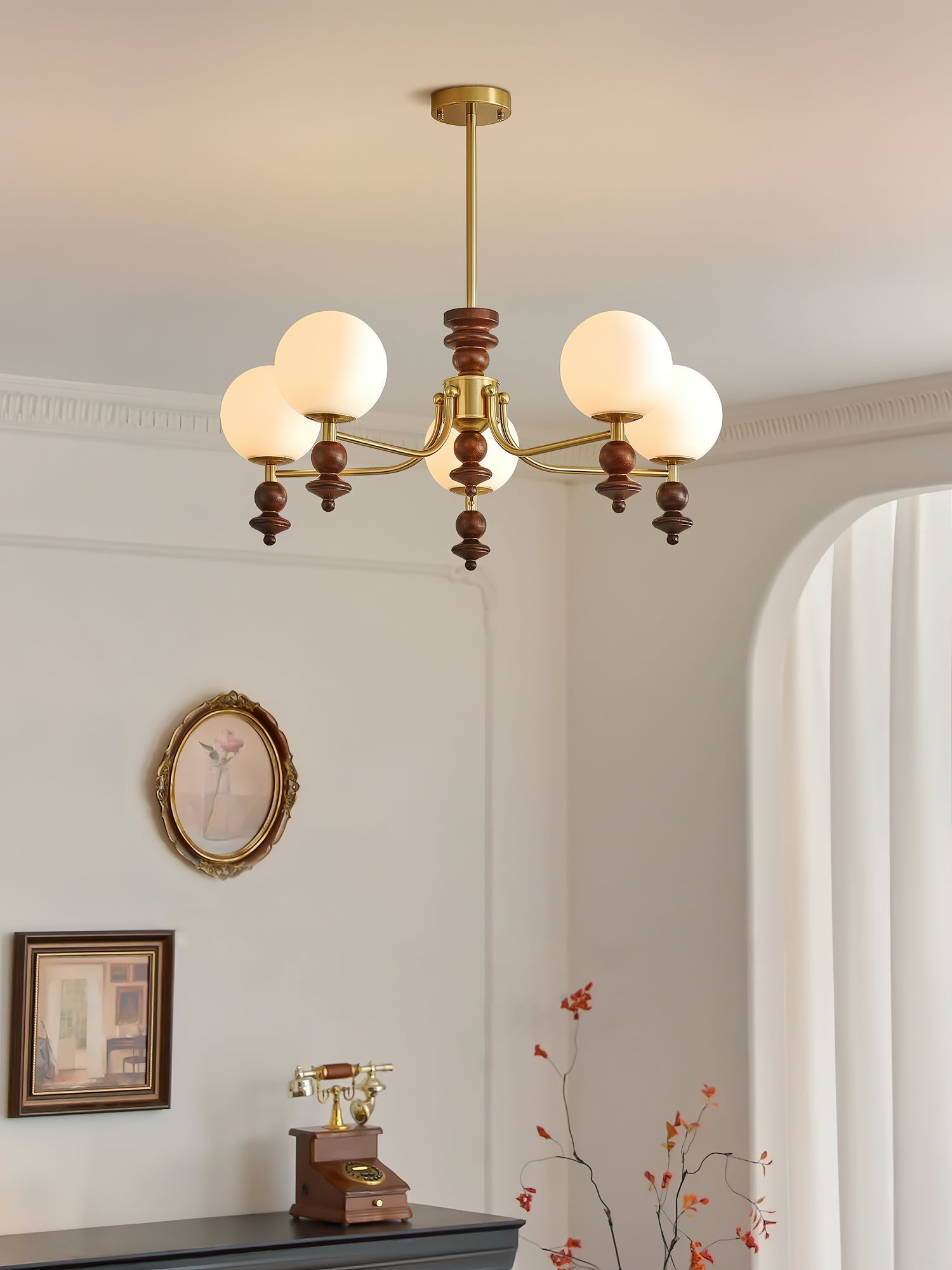 lunaris-chandelier-anzaz-Nickel & Black walnut-6
