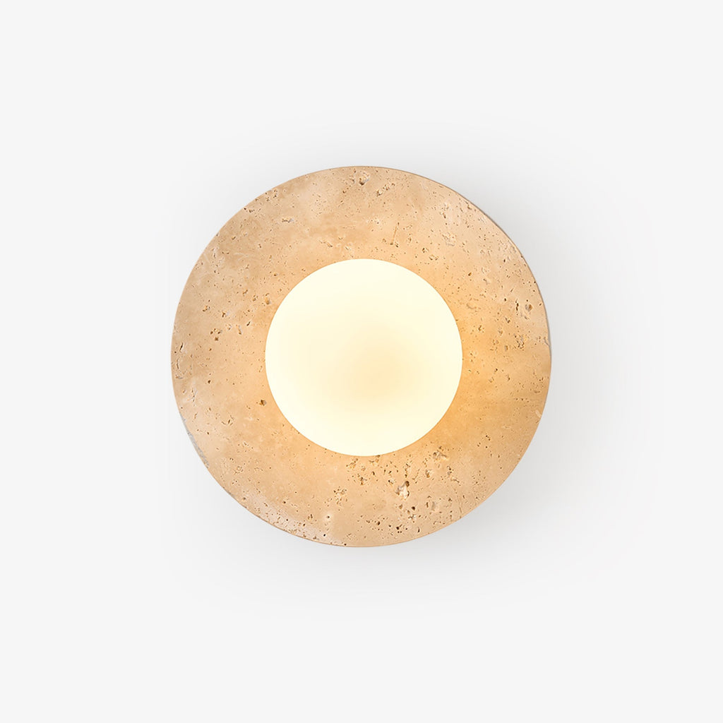 lunaro-travertine-sconce-anzaz-Yellow Travertine & White-1