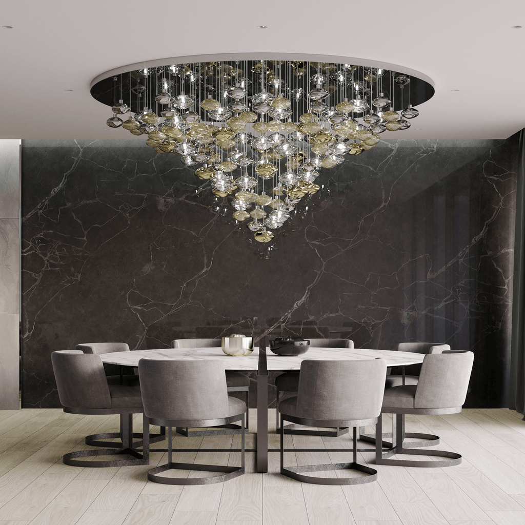 lure-chandelier-anzaz-Amber & Clear-2