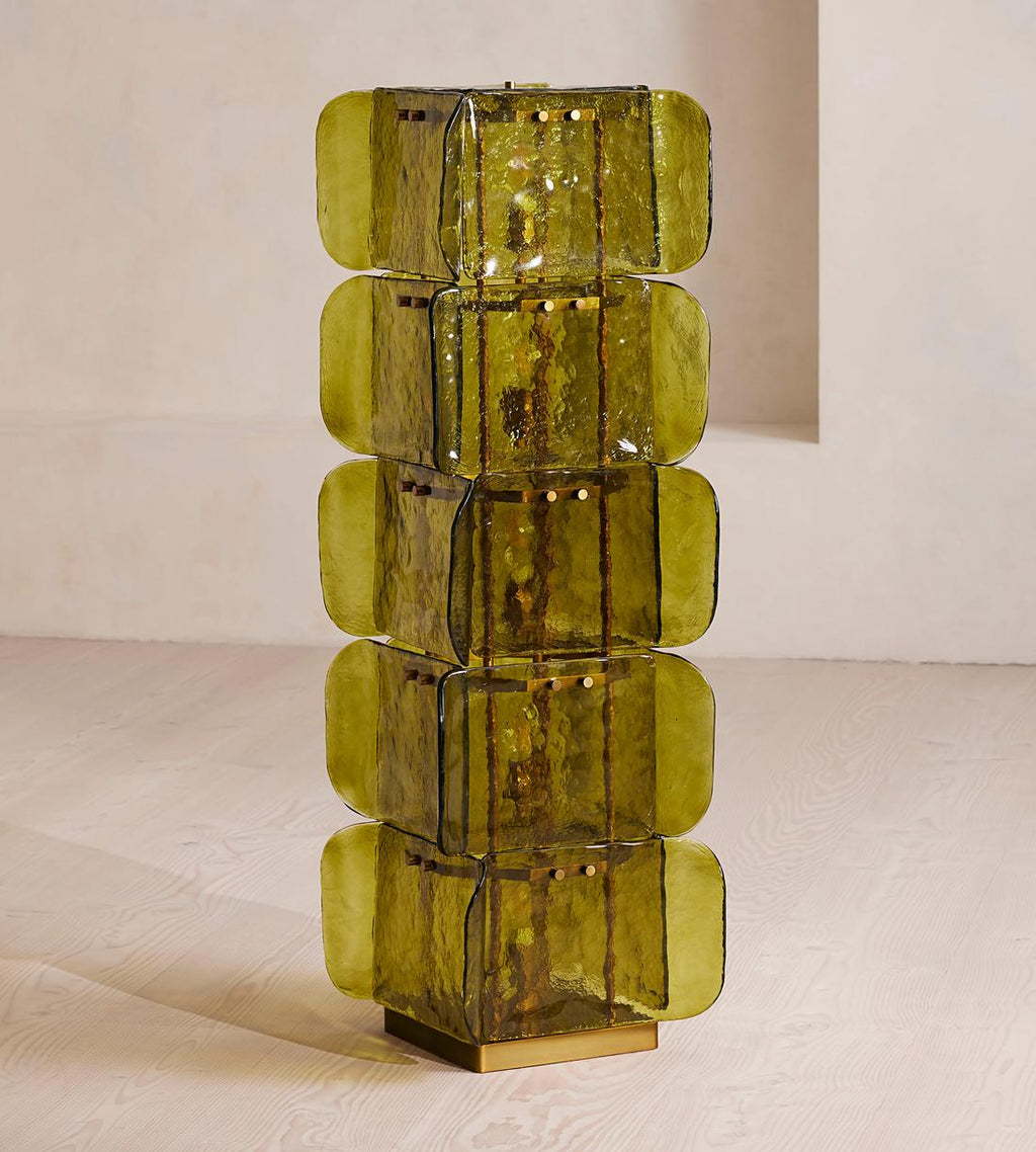 lush-glass-tower-floor-lamp-anzaz-Green & Gold-4