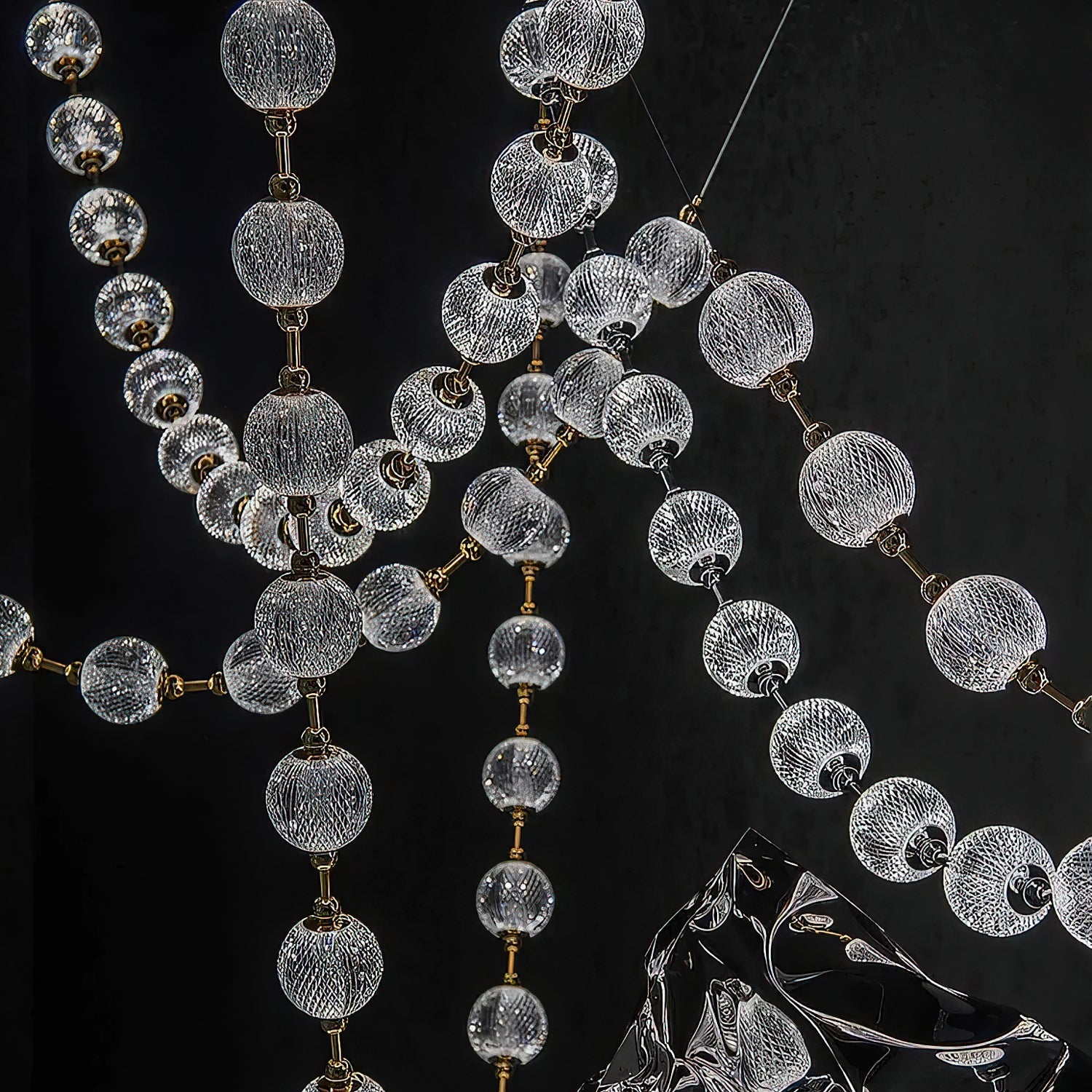 strand-necklace-chandelier-anzaz-Gold & Green-14