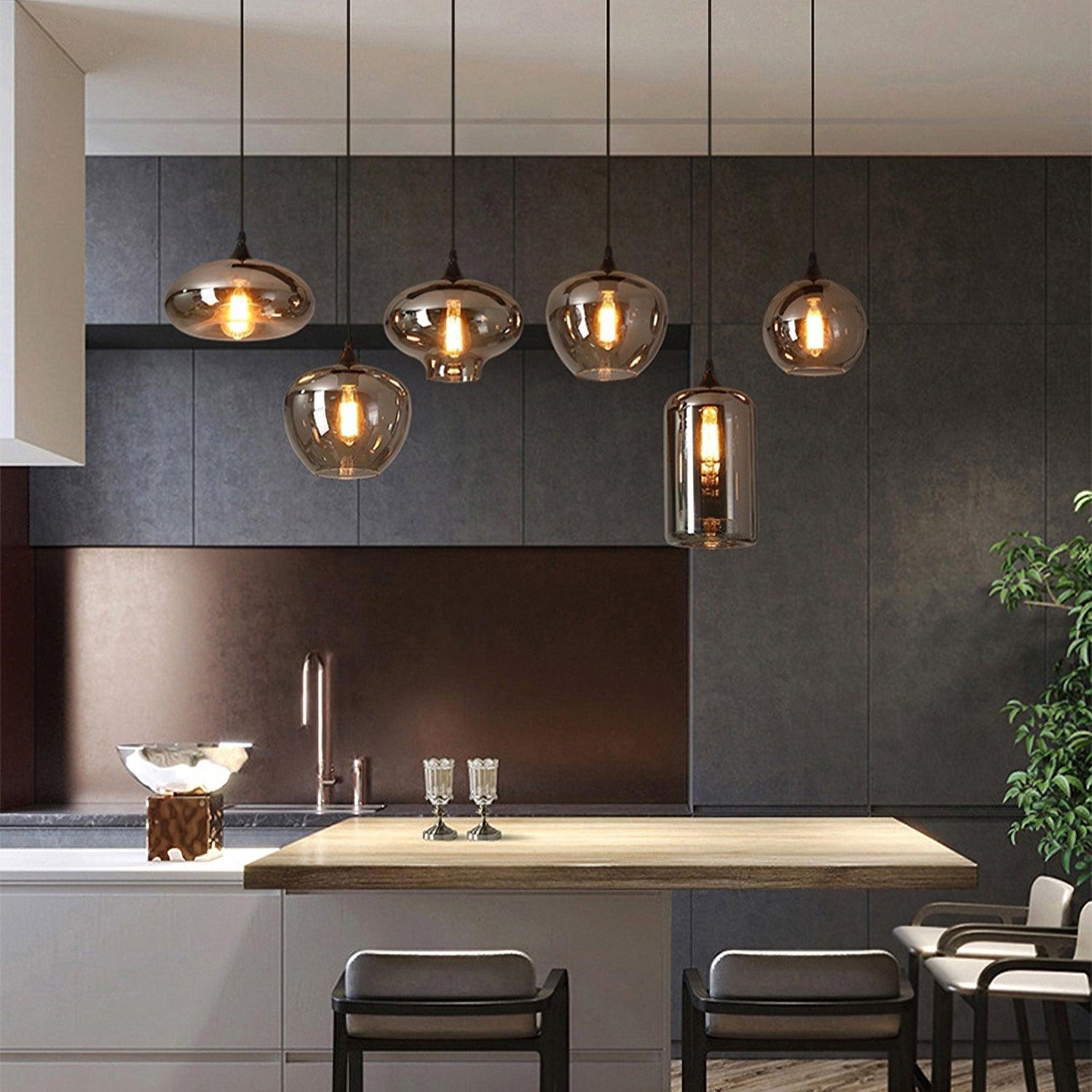 bottle-glass-pendant-light-anzaz-Smoke Gray & Black-13