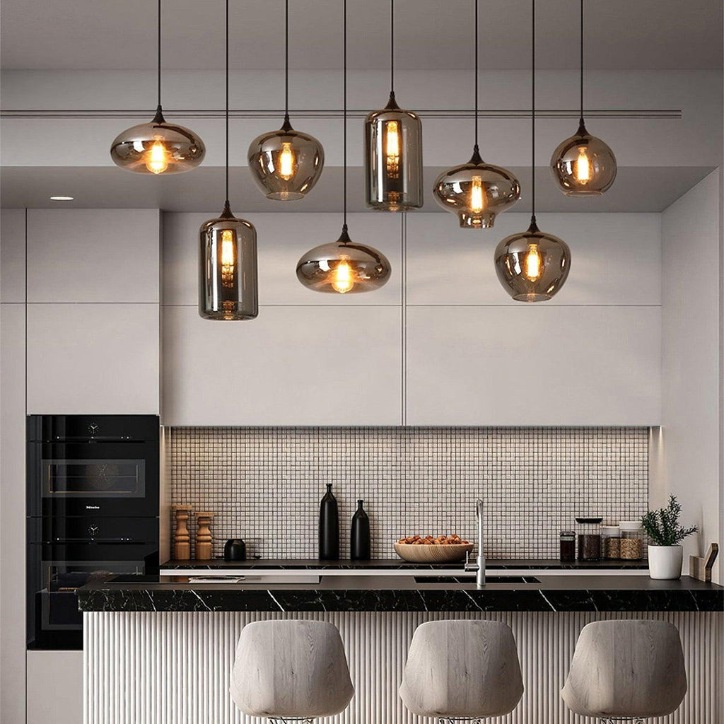 bottle-glass-pendant-light-anzaz-Smoke Gray & Black-12