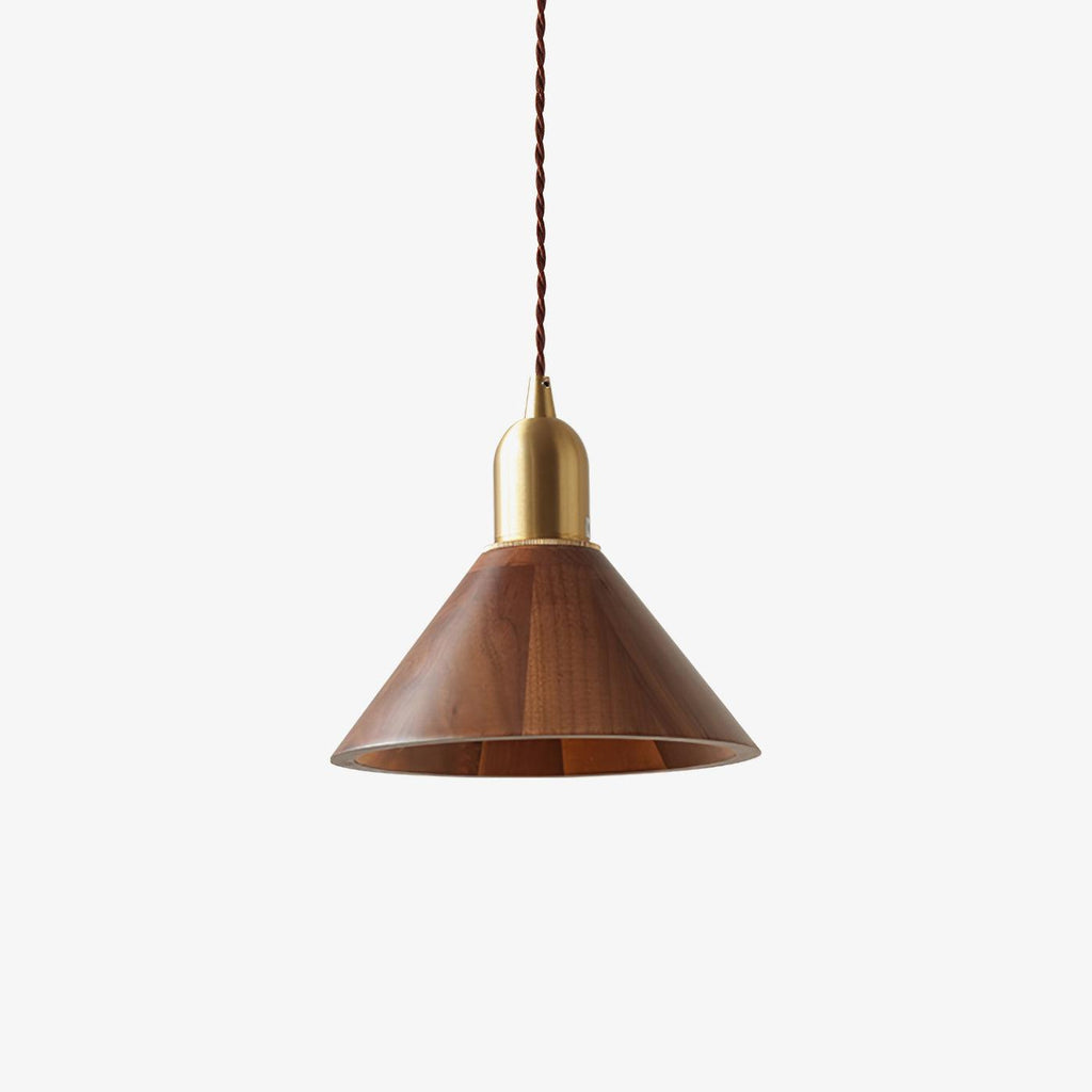 lyfa-walnut-pendant-light-anzaz-Brass & Walnut wood-1