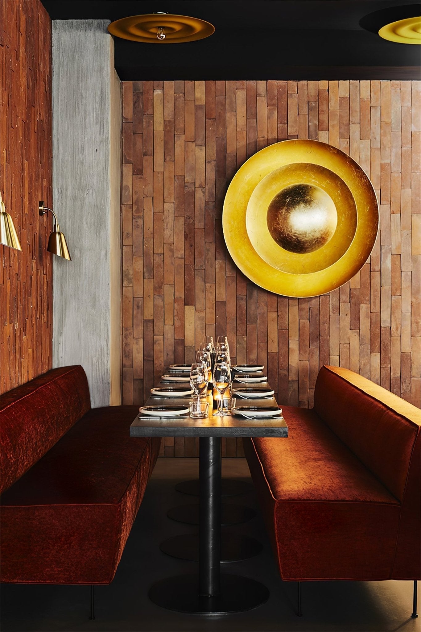 machine-wall-lamp-anzaz-Gold foil & Warm Light-7