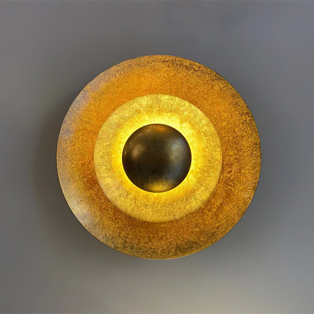 machine-wall-lamp-anzaz-Gold foil & Warm Light-2