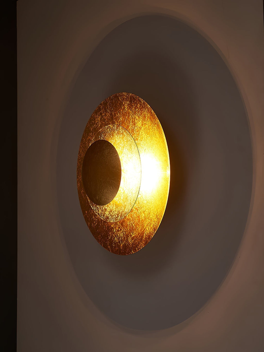 machine-wall-lamp-anzaz-Gold foil & Warm Light-3