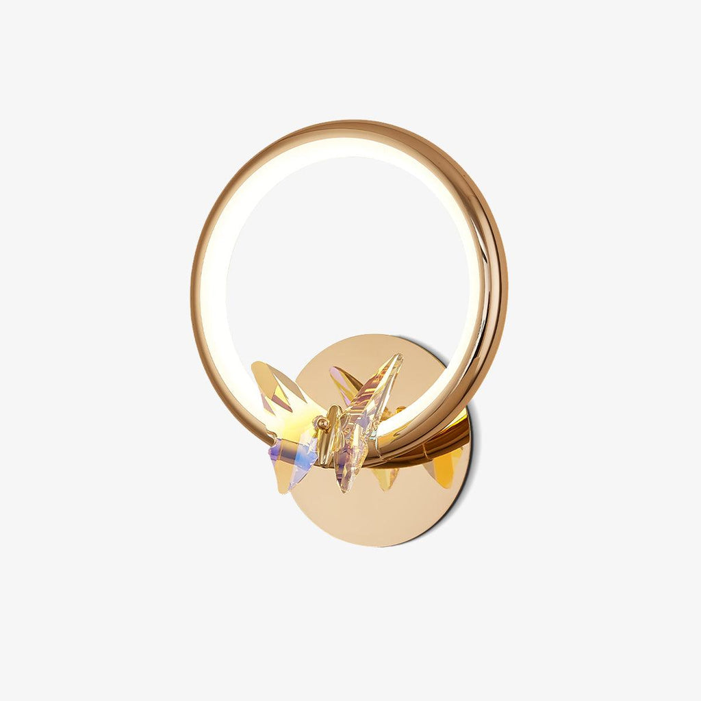 magic-butterfly-wall-light-anzaz-Gold & Transparent-1