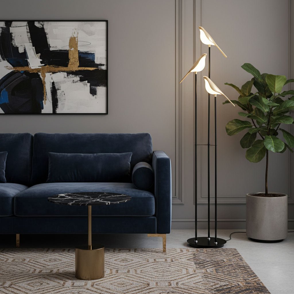 magpie-perch-floor-lamp-anzaz-Black & Gold-4