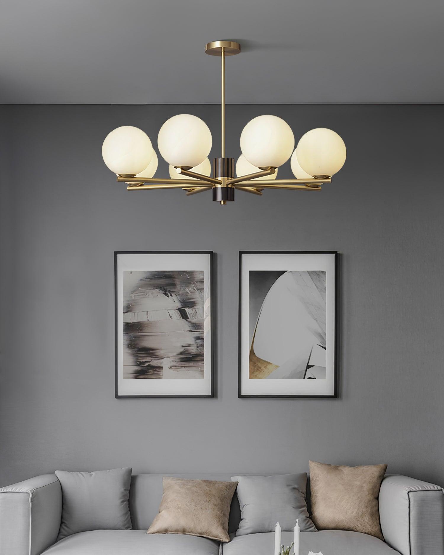 marais-chandelier-anzaz-Black & Gold & White-3