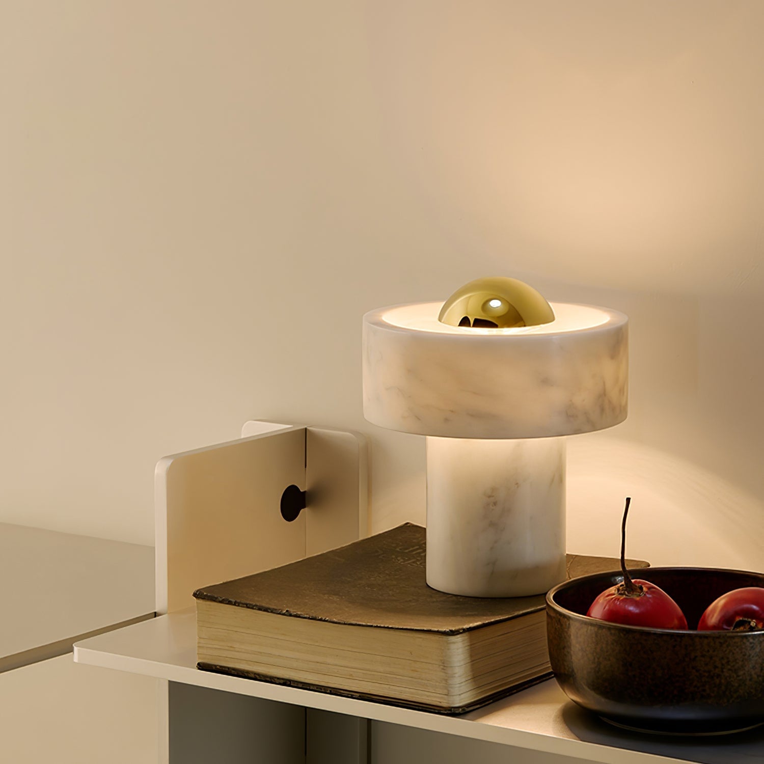 marble-aura-table-lamp-anzaz-Gold & White-3