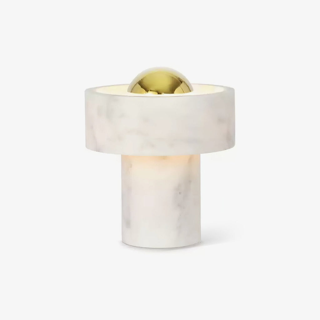 marble-aura-table-lamp-anzaz-Gold & White-1