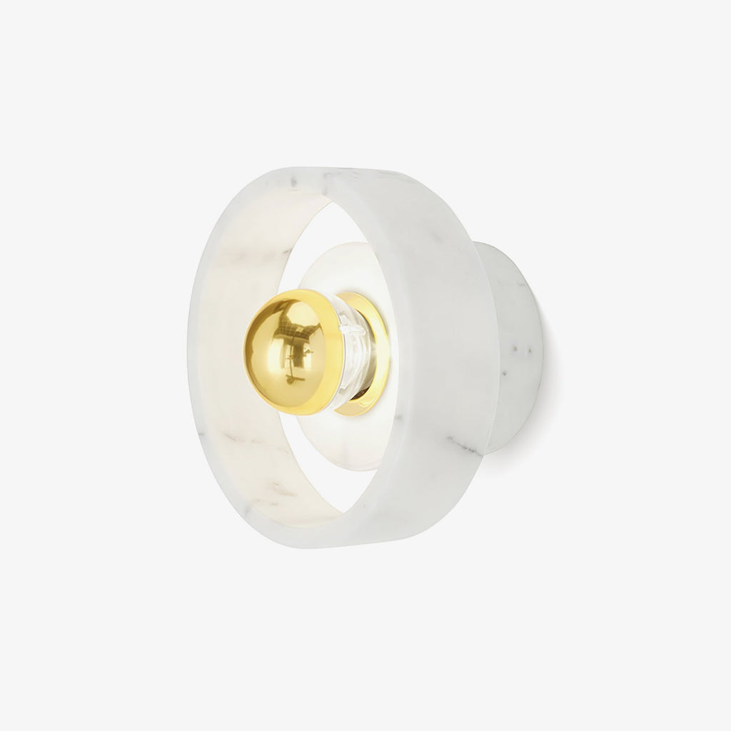 marble-aura-wall-lamp-anzaz-Gold & White-1