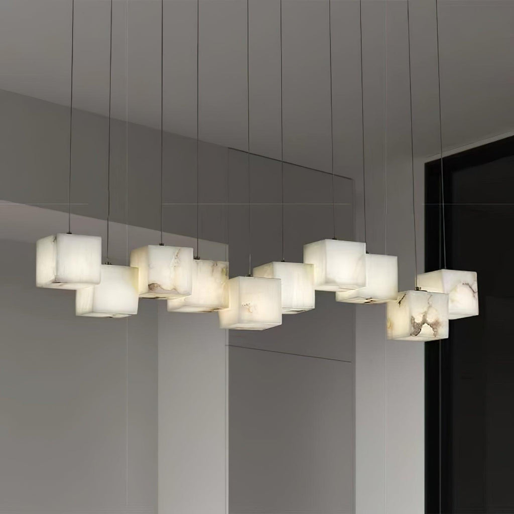 alabaster-box-chandelier-anzaz-Sliver & White-6