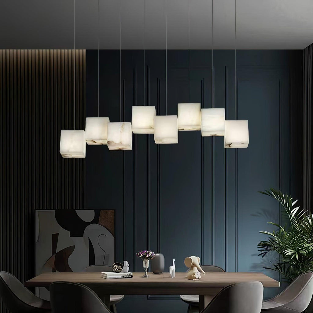 alabaster-box-chandelier-anzaz-Sliver & White-4