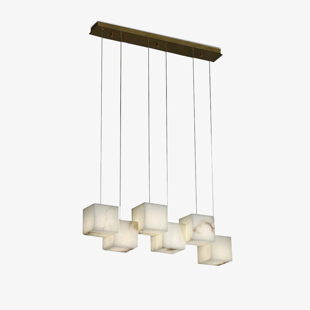 alabaster-box-chandelier-anzaz-Gold & White-1