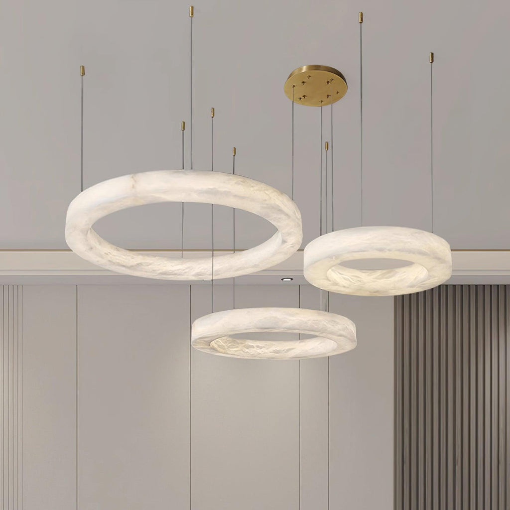 marika-alabaster-chandelier-anzaz-Brass & White Alabaster-2