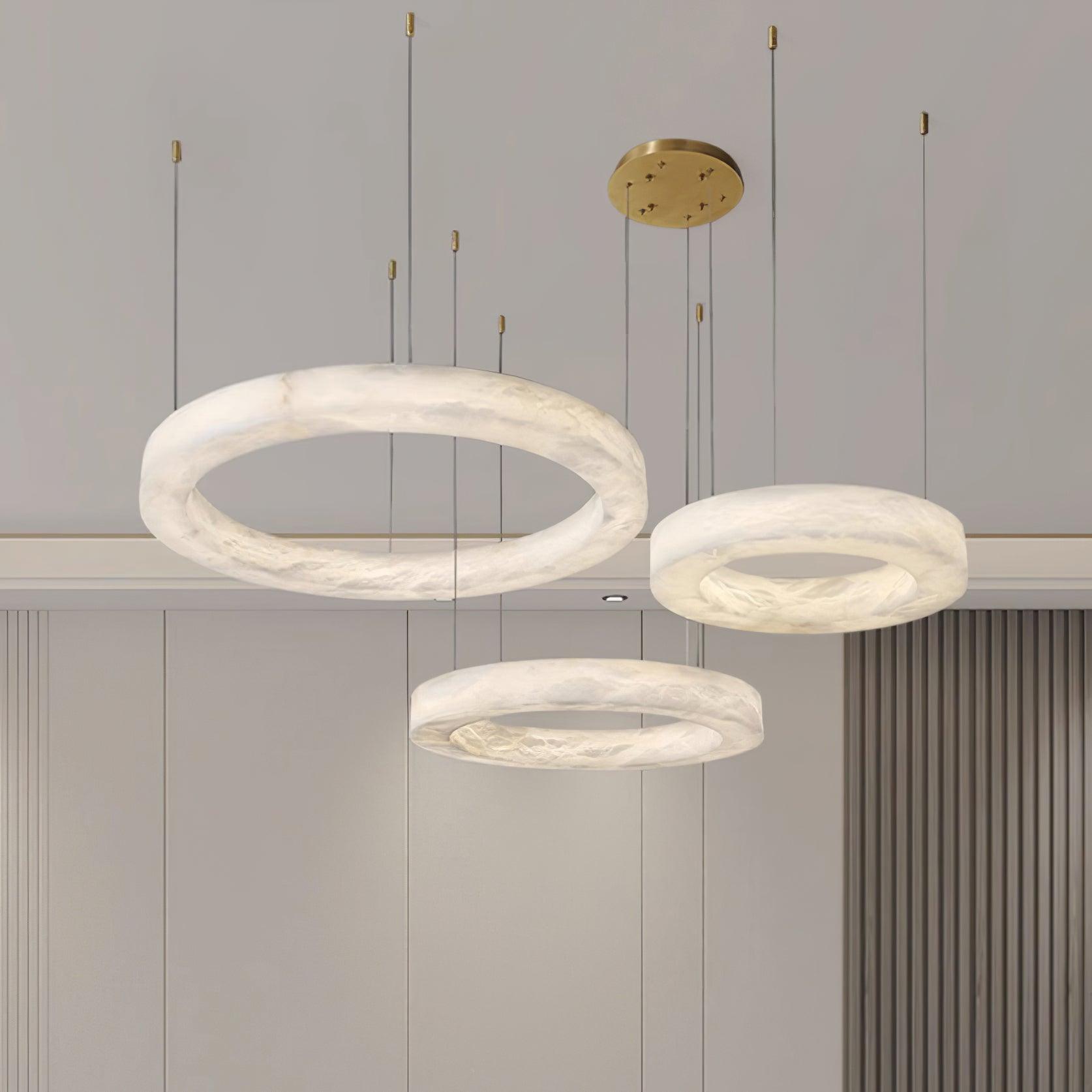 marika-alabaster-chandelier-anzaz-Brass & White Alabaster-2