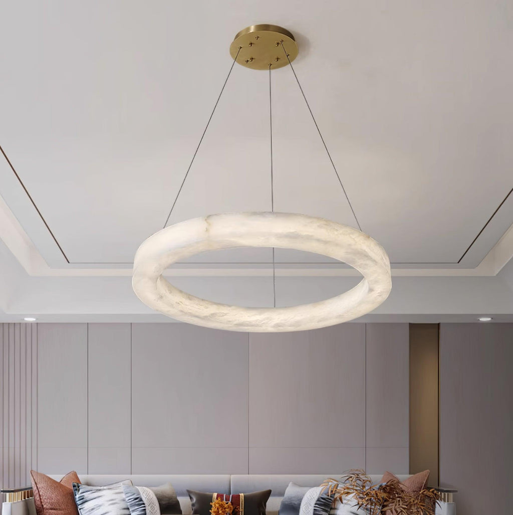 marika-alabaster-chandelier-anzaz-Brass & White Alabaster-5
