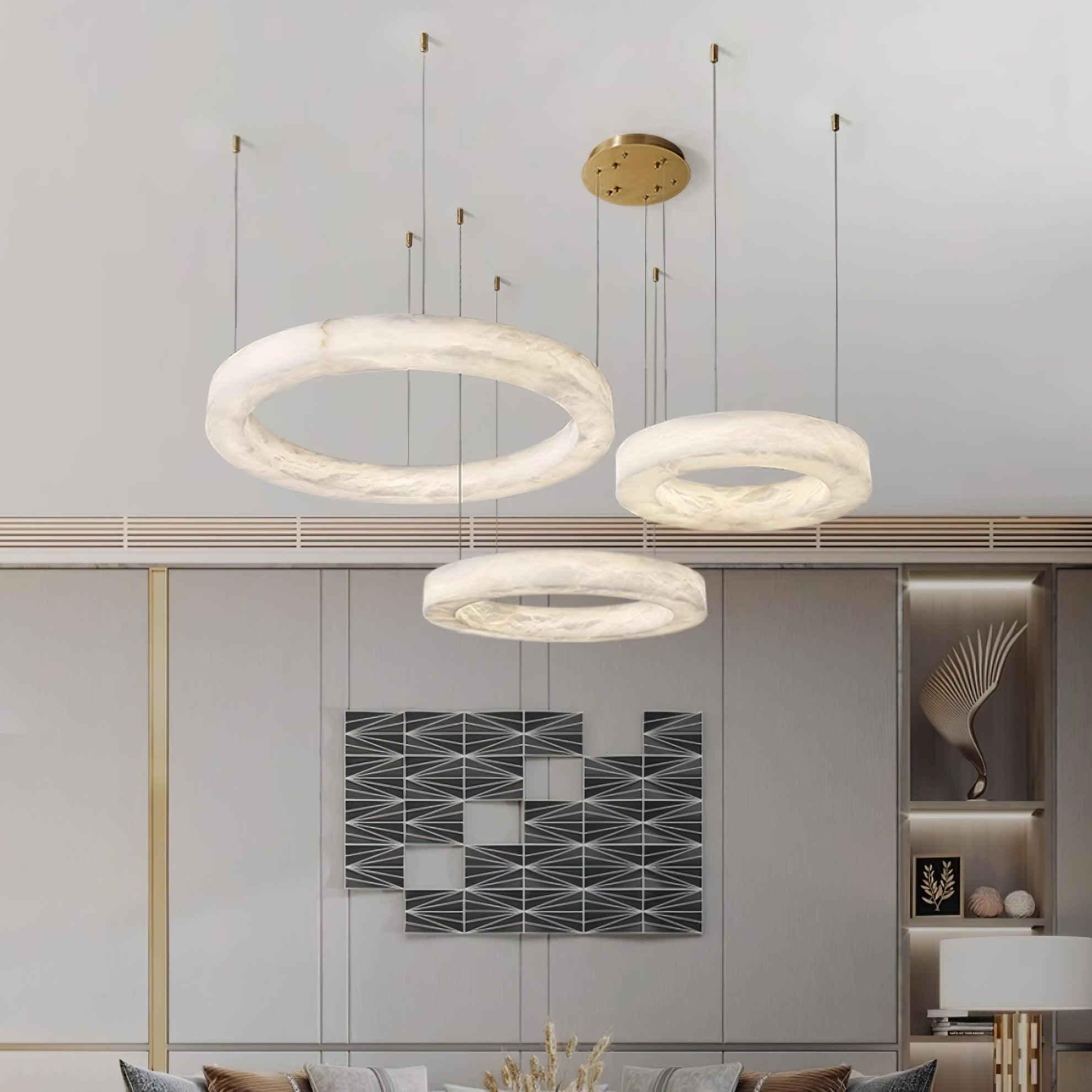 marika-alabaster-chandelier-anzaz-Brass & White Alabaster-6
