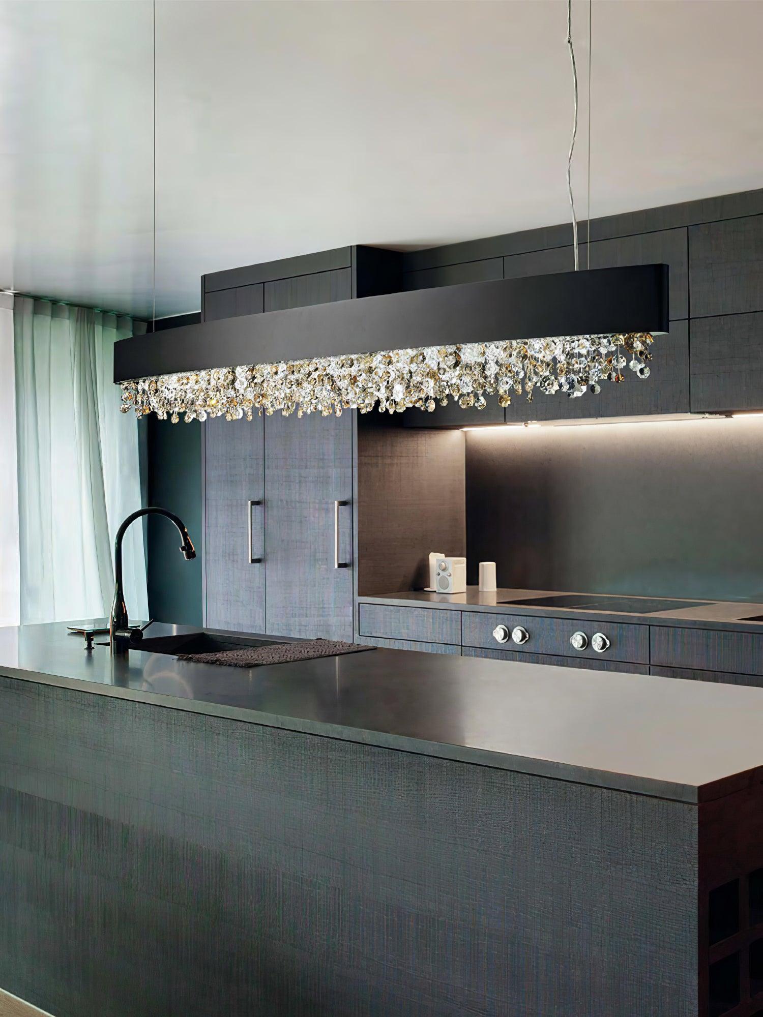 marilyn-modern-crystal-pendant-light-anzaz-Rose gold & Clear crystal-6