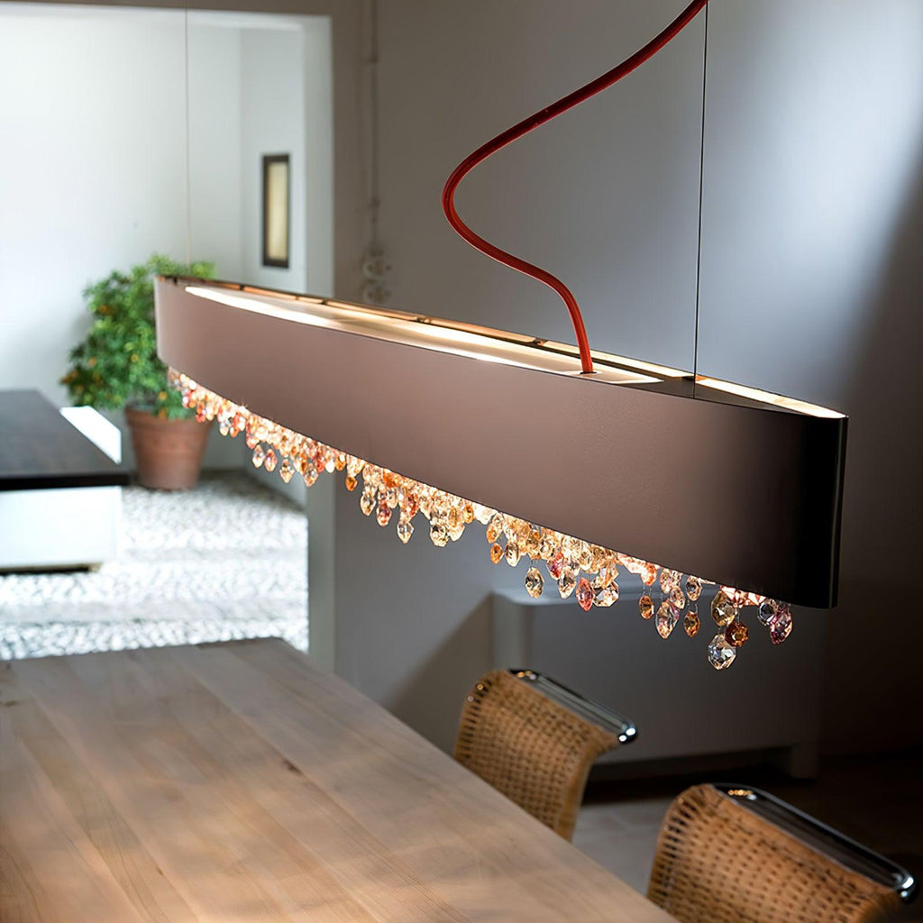 marilyn-modern-crystal-pendant-light-anzaz-Black & Clear crystal-4