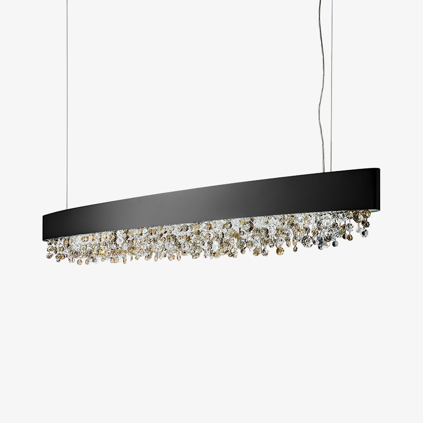 marilyn-modern-crystal-pendant-light-anzaz-Black & Clear crystal-1