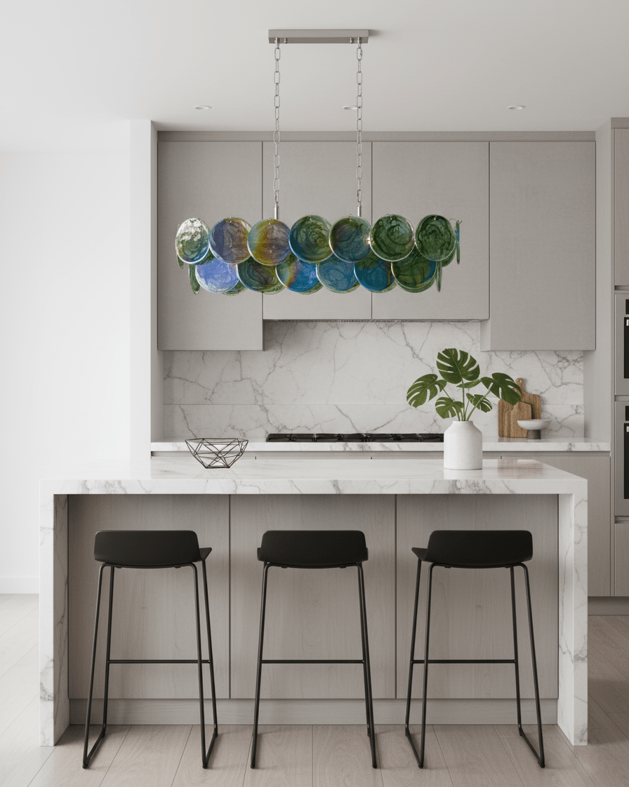 marisca-chandelier-anzaz-Colorful Orange & Chrome-8