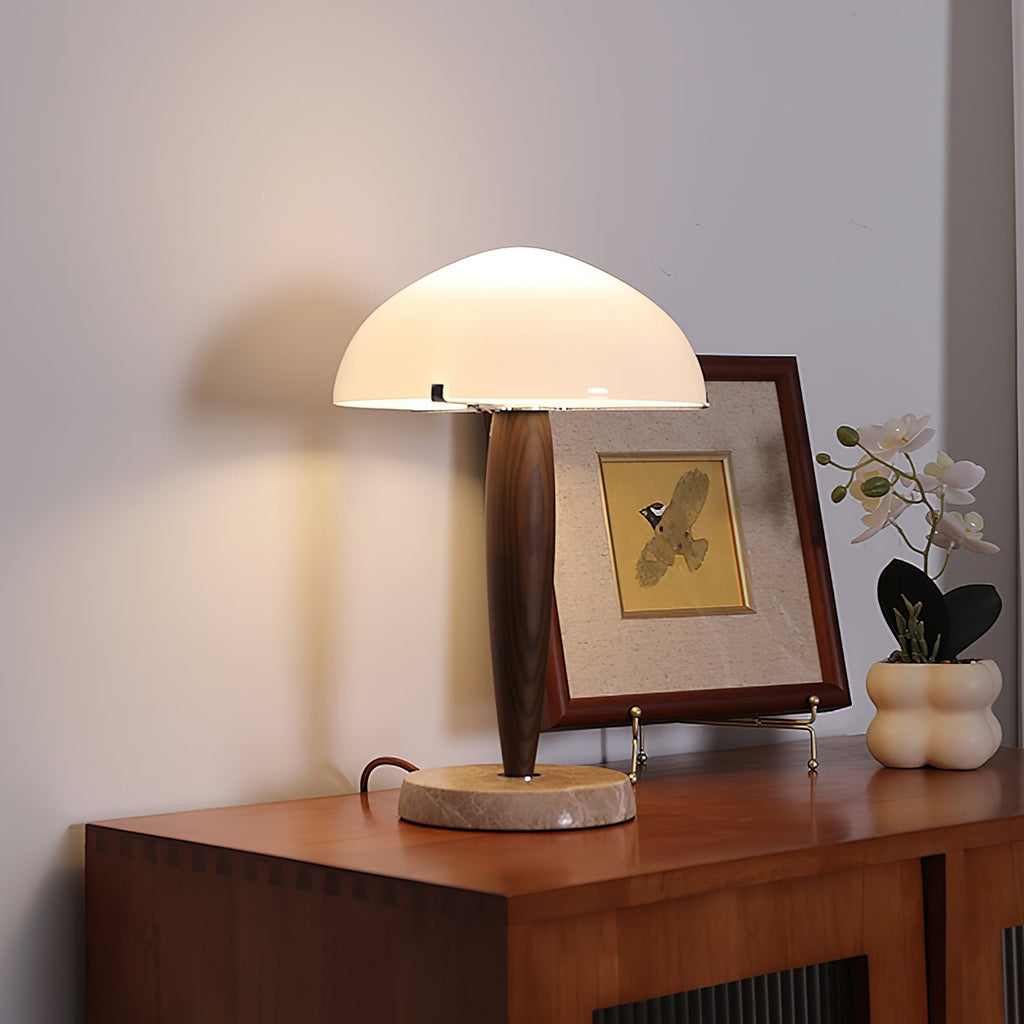 marlo-dome-table-lamp-anzaz-Walnut color & White-2